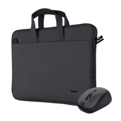 Trust BORSA PER NOTEBOOK 16" BOLOGNA (24988) NERA + MOUSE WIRELESS